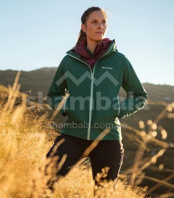 Мембранна жіноча куртка Montane Pac Plus Jacket, S - Wakame Green (FPPLJWAKB08)