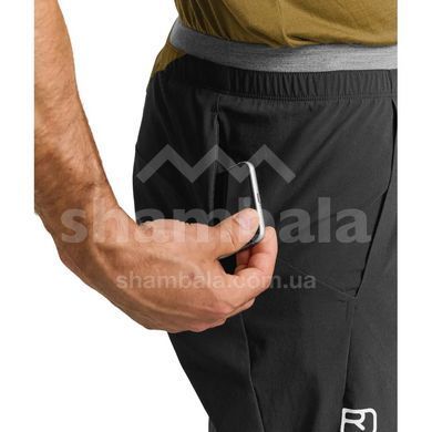 Шорти чоловічі Ortovox PIZ SELVA SHORTS M, black raven, L (6274500008)