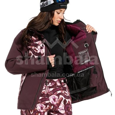 Горнолыжная женская теплая мембранная куртка Rehall Kiki W, rose snake, L (60354-5012-L) - 2023