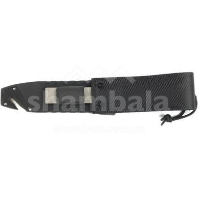 Нож Ganzo G8012V2 з паракордом, Black (GNZ G8012V2-BK)