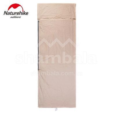 Вкладыш в спальник Naturehike NH15S012-E, Beige, L (6927595776964)