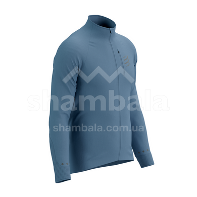 Чоловіча вітровка Compressport Hurricane Windproof Jacket M, Denim, M (7630102564211)