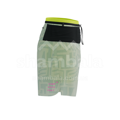 Шорти чоловічі Compressport Trail Racing 2-In-1 Short M, Sugar/Ice Print, S (7630102564136)