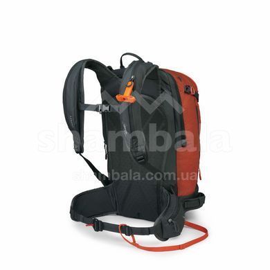 Рюкзак Osprey Soelden Pro E2 Airbag Pack 32, Mars Orange, O/S (810145597613)