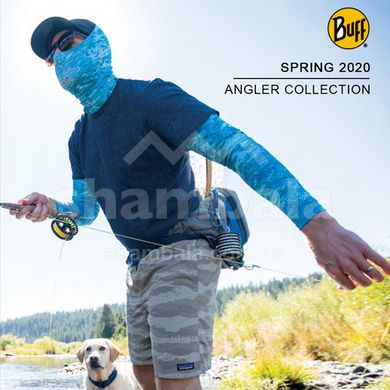 Защита от солнца для рук Buff Angler Arm Sleevs, Camo Blue, S (BU 122814.707.20.00)