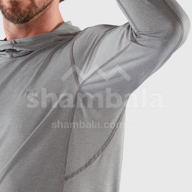 Мужская худи с капюшоном Fjallraven Abisko Sun-hoodie M, Shark Grey, S (7323450609276)
