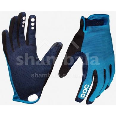 Велоперчатки POC Resistance Enduro ADJ Glove Black/Blue, р.L (PC 303358204LRG1)