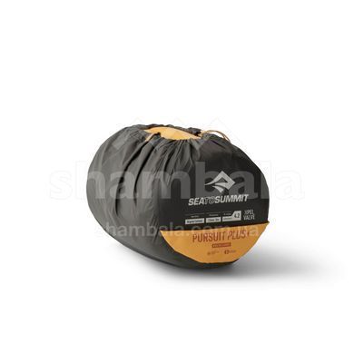 Килимок самонадувний Sea to Summit Pursuit Plus SI Mat, Zinnia Orange, Regular Rectang Wide, 183х64х7.5см (STS ASL053081-310603)
