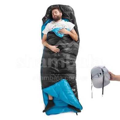 Спальный мешок Naturehike CWZ400 NH19W400-Z (7/2&deg;С), 190 см - Right Zip, Large, Yellow (6927595765364)