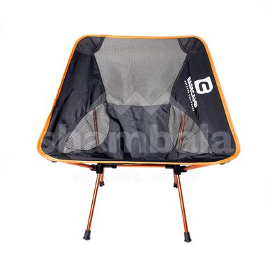 Кемпінгове крісло BaseCamp Compact, 50x58x56 см, Black/Orange (BCP 10306)