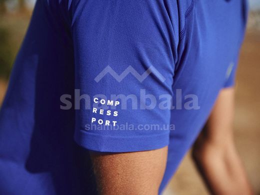 Чоловіча футболка Compressport Training SS Tshirt, Sodalite/Primerose, L (CMS AM00157B 535 00L)
