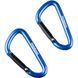 Карабін (пара) Munkees D 5 mm x 50 mm, Dark Blue (MNKS 3205-DB)