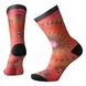 Шкарпетки жіночі Smartwool wm's Morningside Print Crew Tandoori Orange, р. M (SW 03827.823-M)