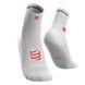 Шкарпетки Compressport Pro Racing Socks V3.0 Run High, Smart White, T2 (RSHV3-0000-T2)