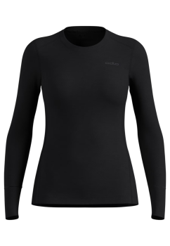 Термокофта жіноча Odlo Merino 200,  S, Black (111601-15000) image