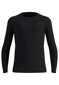 Термокофта мужская Odlo Merino 200, L, Black (111602-15000) image