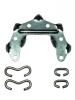 Розширений набір сталевих запчастин для ремонту льодоступа NORTEC Repair Set Crampon Plates (9009635001650)