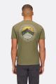 Футболка чоловіча Rab Basecamp 3 Peaks Tee, Light Khaki, M (QCC-05-LKH-MED) image