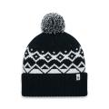 Шапка Black Diamond Tom Pom Beanie, Black/White, One Size (BD 7210449086ALL1) image