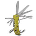 Брелок-мультиінструмент Munkees Pocket Knife Led, Green (6932057825814) image