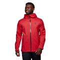 Мембранная мужская куртка Black Diamond M Stormline Strech Rain Shell, Carmine, S (BD CDT06040SML1) image