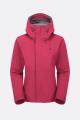 Мембранна куртка жіноча Rab Downpour Jacket Wmns, Watermelon, 8 (QWI-07-WTM-08) image