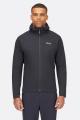 Чоловіча легка утеплена куртка Rab Xenair Alpine Light Jacket, Ebony (Zinc), SML (QIP-17-EZI-SML) image