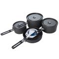 Набір посуду Fire Maple Feast 5 для 4-5 чоловік, Black (Feast 5B) image