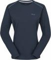 Футболка з довгим рукавом жіноча Rab Force LS Tee Wmns, Tempest Blue, M (RB QBL-08-TB-12) image
