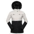 Міська жіноча мембранна куртка Alpine Pro EGYPA, Beige/Black, S (LJCB592128 S) image