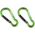 Карабін (пара) Munkees Pear 5 mm x 50 mm, Grass Green (MNKS 3235-GG) image