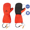 Рукавиці верхонки Fram-Equipment Pamir, Orange/Black, XS (id_10183) image