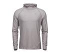 Мужская худи с рукавом реглан унисекс Black Diamond M Ls Alpenglow Hoody Nickel, S (BD 752020.1005-S) image