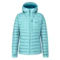 Легкий жіночий пуховик Rab Microlight Alpine Jacket Wmns, Meltwater, 12 (QDB-13-MEL-12) image