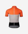 Велоджерсі POC Essential Road Light Jersey, Granite Grey / Zink Orange, S (PC 582128287SML1) image