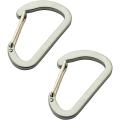 Карабін (пара) Munkees Flat Wiregate 4 mm x 40 mm, Grey (MNKS 3251-GY) image
