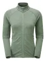 Жіноча флісова кофта з рукавом реглан Montane Female Protium Jacket, Eucalyptus, M/12/38 (5056237085070) image