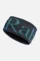 Пов'язка Rab Knitted Logo Headband, Ebony, One Size (QAB-40-EBN-One Size) image