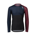 Джерсі POC MTB Pure LS Jersey, Propylene Red/Turmaline Navy/Uranium Black, M (PC 528448327MED1) image