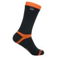 Шкарпетки водонепроникні Dexshell Hytherm Pro, Black/Orange, L (DS634L) image