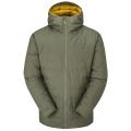 Мембранна чоловіча тепла куртка Rab Valiance Jacket Light Khaki, L (RB QDB-49-LL) image