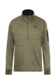 Чоловічий флісовий джемпер Picture Organic Bake Grid 1/4, dark army green, M (SMT102A-M) image