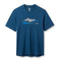 Футболка мужская Rab Force Graphic Tee, Tempest Blue, S (RB QCC-48-TMB-SML) image