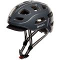Велошолом Cairn Quartz LED USB, Shiny shadow, 58-62, L (0300380-54-58-62) image