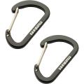 Карабін Munkees 3251 Flat Wiregate 4 mm x 40 mm Black (MNKS 3251-BK) image