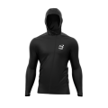 Мембранна чоловіча куртка Compressport Hurricane Waterproof 10/10 Jacket, Black, XS (AM00009B 990 0XS) image