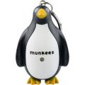Брелок-ліхтарик Munkees 1108 Penguin LED Black-White (MNKS 1108-BW) image