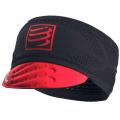Пов'язка з козирком Compressport Trail Running Visiere On / Off - Black (TRVISOR-9999) image