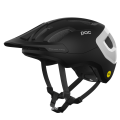 Велошолом POC Axion Race MIPS, Uranium Black/Hydrogen White Matt, L (PC 107438420LRG1) image
