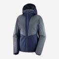 Гірськолижна жіноча тепла мембранна куртка Salomon Stormfluff Jacket, M - Night Sky/Ebony (SLM STORMFLFF.12307-M) image